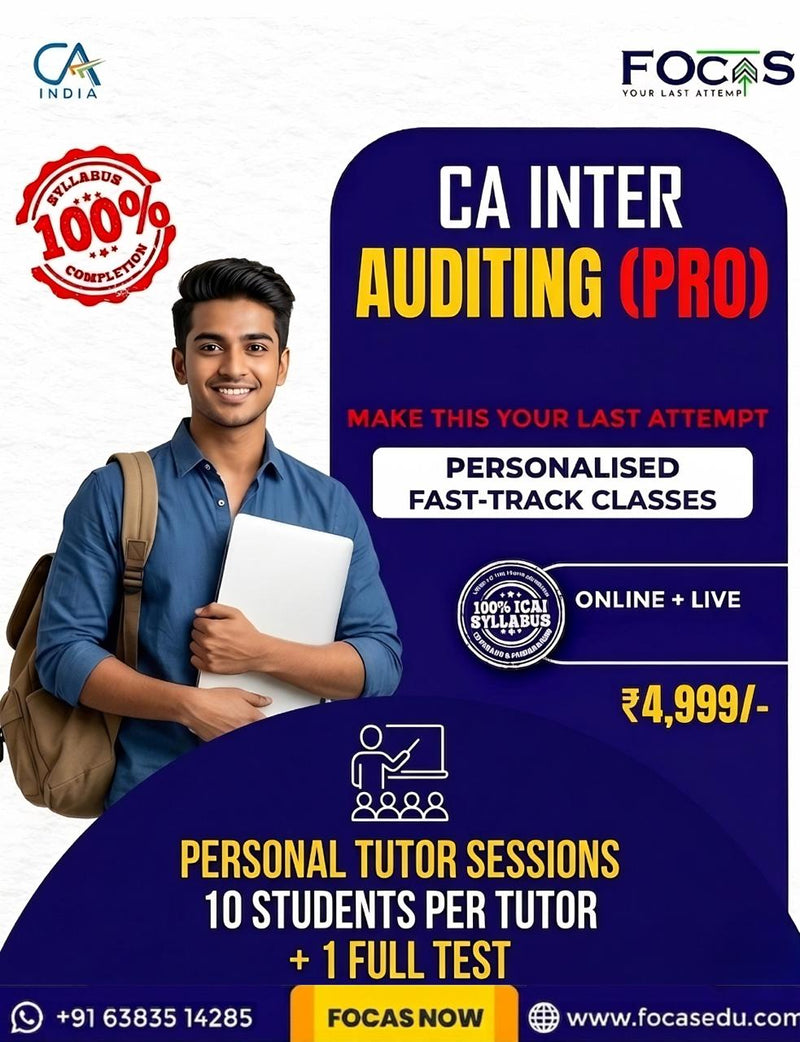 CA Inter Auditing (Pro)